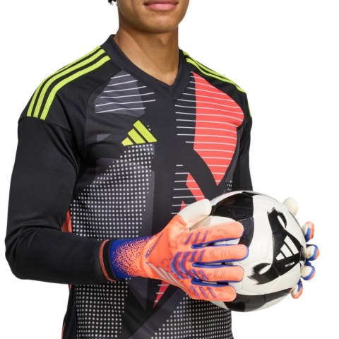 Rękawice bramkarskie adidas Predator Pro pomarańczowe JJ3533