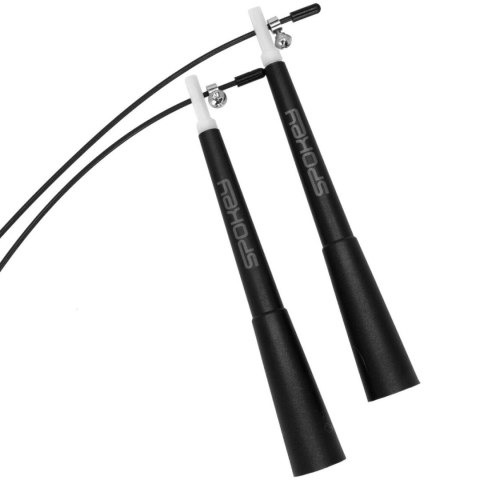 Skakanka Spokey X Rope czarna 944031