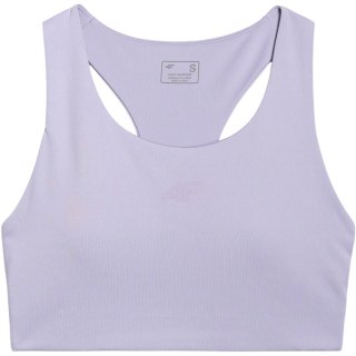 Stanik sportowy 4F F225 jasnoniebieski 4FWAW25USBAF225 34S