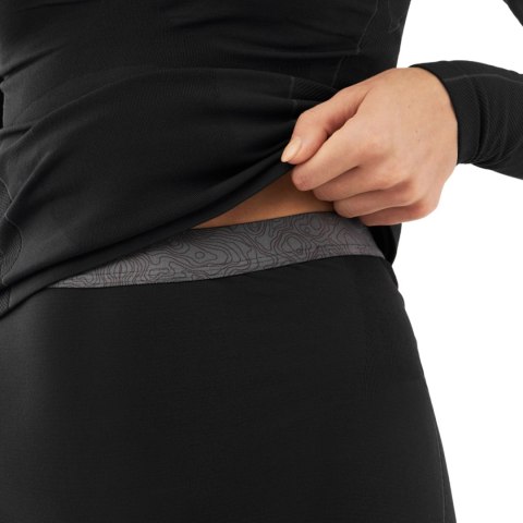 Bielizna termoaktywna damska Viking Gaja Lady Set czarna 500-27-5512-0900