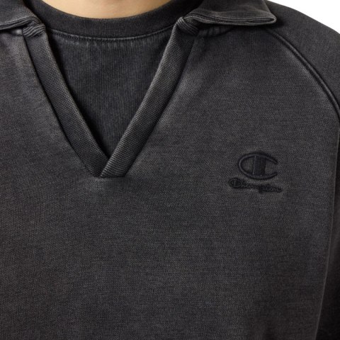 Bluza damska Champion Polo Neck Sweatshirt szara 118366 KK001