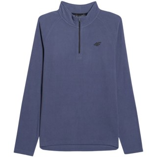 Bluza polarowa męska 4F M065 denim 4FWAW25UFLEM065 32S