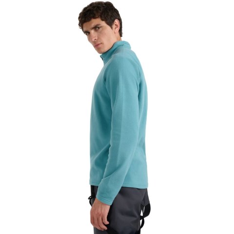 Bluza polarowa męska 4F M065 morska zieleń 4FWAW25UFLEM065 46S