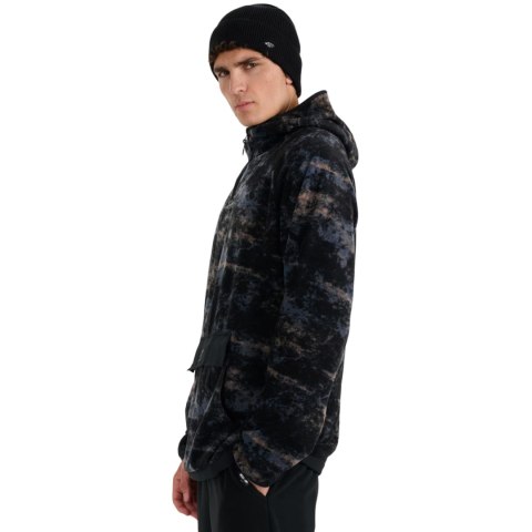 Bluza polarowa męska 4F M427 multikolor allover 4FWAW25TFLEM427 90A