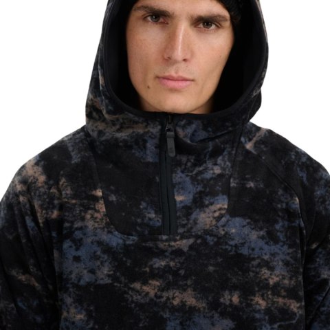 Bluza polarowa męska 4F M427 multikolor allover 4FWAW25TFLEM427 90A