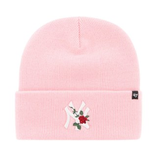 Czapka New York Yankees jasnoróżowa B-THRNK17ACE-PK