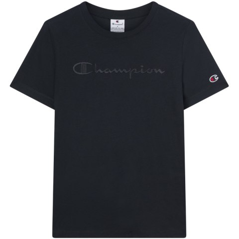 Koszulka damska Champion SS Tee czarna 118382 KK001