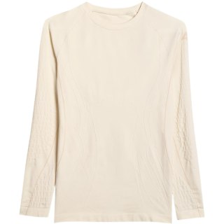 Koszulka termoaktywna damska 4F F203 złamana biel 4FWAW25USEAF203 11S