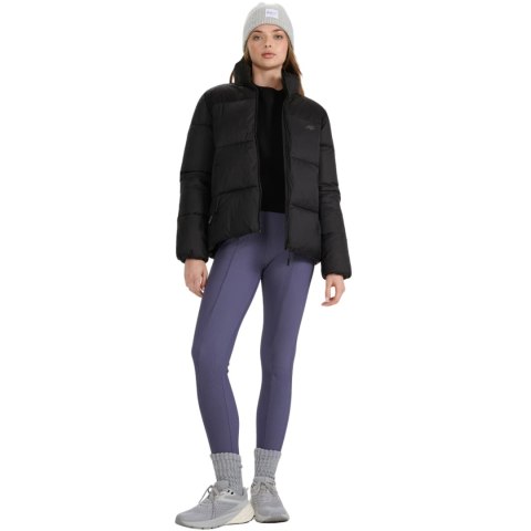 Kurtka damska pikowana 4F F581 głęboka czerń 4FWAW25TDJAF581 20S