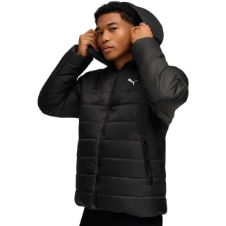 Kurtka męska Puma ESS Hooded Padded czarna 685211 01