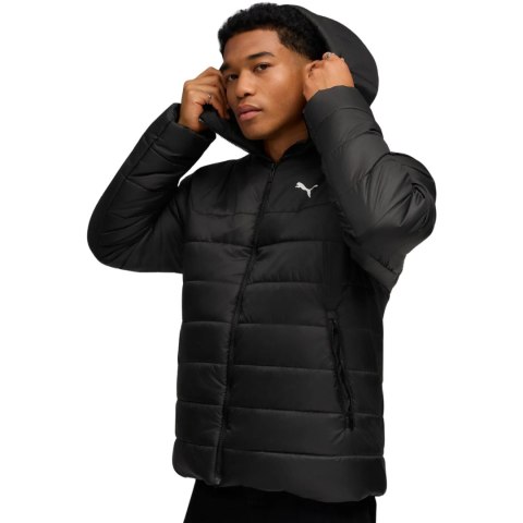 Kurtka męska Puma ESS Hooded Padded czarna 685211 01