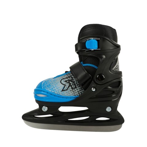 Łyżwy Roces Jokey Ice X czarno-niebieskie 450745 001