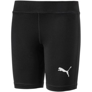 Spodenki dla dzieci Puma Liga Baselayer Tight czarne 655937 03