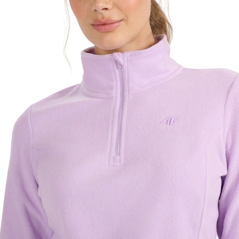 Bluza polarowa damska 4F F069 jasny fiolet 4FWAW25UFLEF069 52S