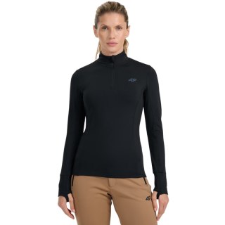 Bluza termoaktywna damska 4F F098 głęboka czerń 4FWAW25UBRUF098 20S