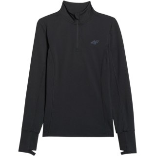 Bluza termoaktywna damska 4F F098 głęboka czerń 4FWAW25UBRUF098 20S