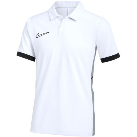 Koszulka dla dzieci Nike Dri-Fit Academy Polo biała FZ9763 100