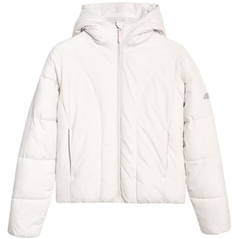 Kurtka damska 4F F0706 chłodny jasny szary 4FRAW25TDJAF0706 27S