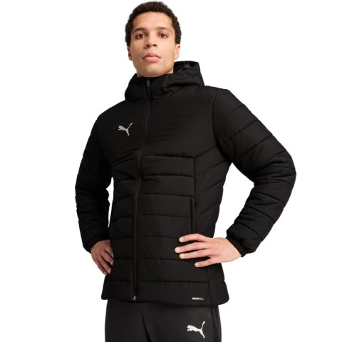 Kurtka męska Puma Team Additions Hooded Padded czarna 659795 03