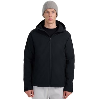 Kurtka męska softshell 4F M362 głęboka czerń 4FWAW25TSOFM362 20S