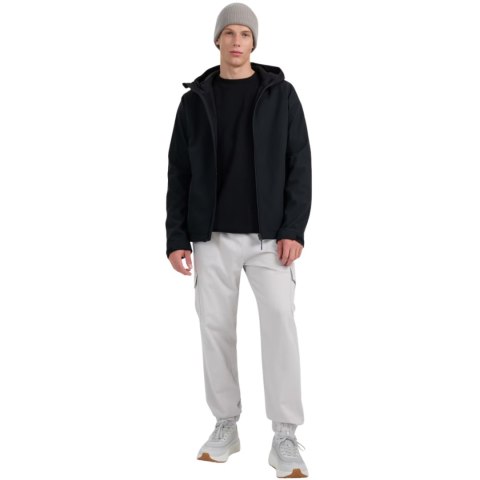 Kurtka męska softshell 4F M362 głęboka czerń 4FWAW25TSOFM362 20S