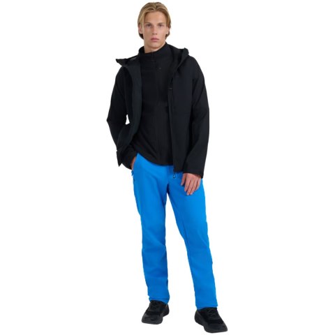 Kurtka męska softshell 4F M503 głęboka czerń 4FWAW25TSOFM503 20S