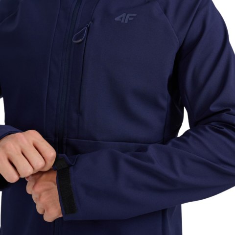 Kurtka męska softshell 4F M503 granatowa 4FWAW25TSOFM503 31S