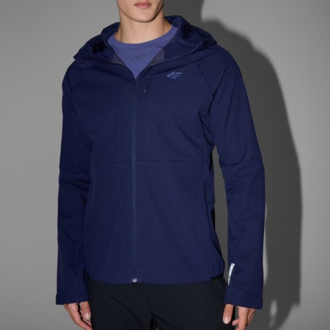 Kurtka męska softshell 4F M503 granatowa 4FWAW25TSOFM503 31S