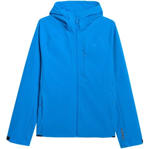 Kurtka męska softshell 4F M503 niebieska 4FWAW25TSOFM503 33S
