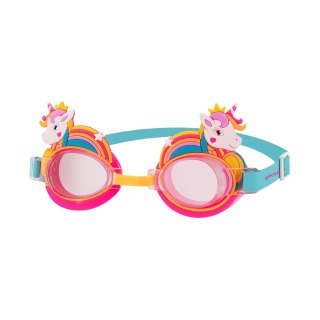 Okulary pływackie dla dzieci Spokey Playa różowo-niebieskie 946098