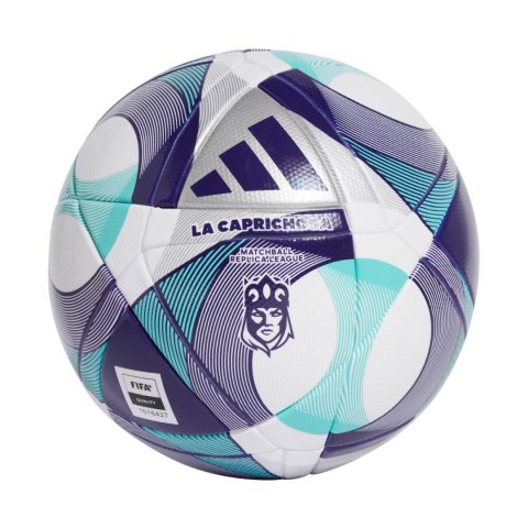 Piłka nożna adidas Queens League La Caprichosa niebieska JI8977