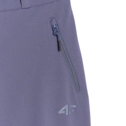 Spodnie trekkingowe damskie 4F softshell FNK F0988 denim 4FWAW25TFTRF0988 32S