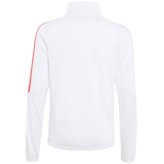 Bluza dla dzieci adidas Tiro 26 League Training Top biało-czarno-czerwona KR0370