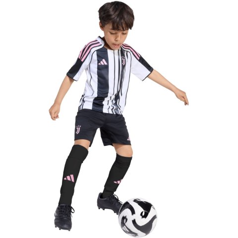 Komplet dla dzieci adidas Juventus 25/26 Home biało-czarny JN5220