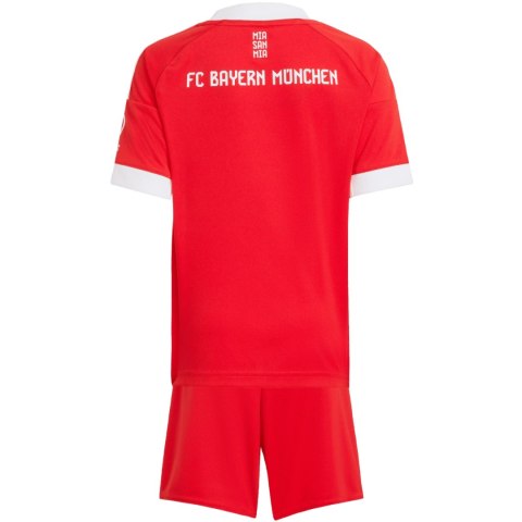 Komplet sportowy dla dzieci adidas FC Bayern 25/26 Home czerwony JN8510