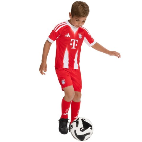 Komplet sportowy dla dzieci adidas FC Bayern 25/26 Home czerwony JN8510