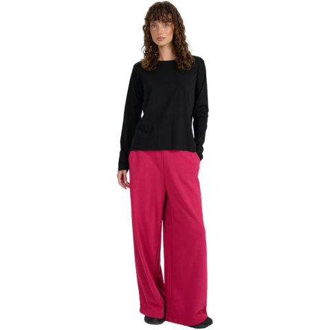 Koszulka damska 4F longsleeve F431 głęboka czerń 4FWMM00TLONF431 20S