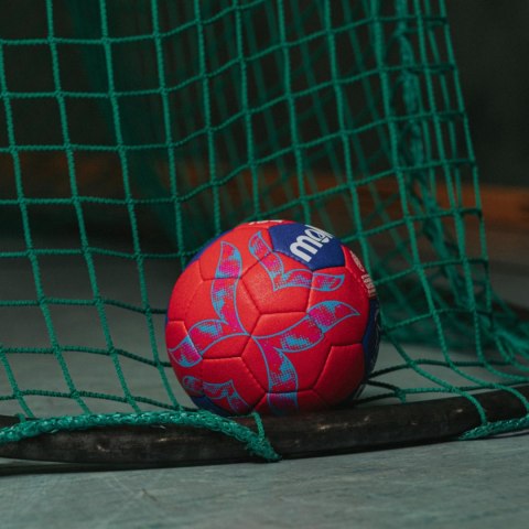 Piłka ręczna Molten IHF Approved Pro Official World Cup 2025 czerwono-niebieska H2A5000-W5Z