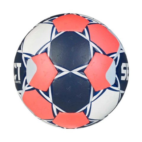 Piłka ręczna Select Ultimate Euro Man 3 v26 biało-granatowo-pomarańczowa 13556