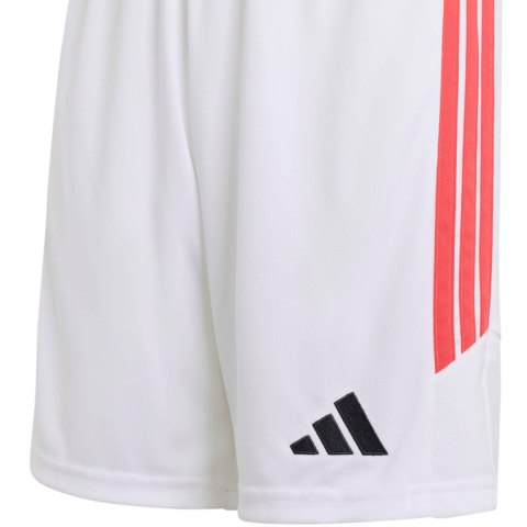 Spodenki dla dzieci adidas Tiro 26 League biało-czerwone KR0364