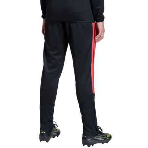 Spodnie dla dzieci adidas Tiro 26 League Slim czarno-czerwone JY7115
