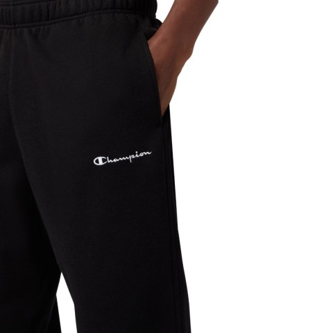 Spodnie męskie Champion Straight Hem Pants czarne 221801 KK001
