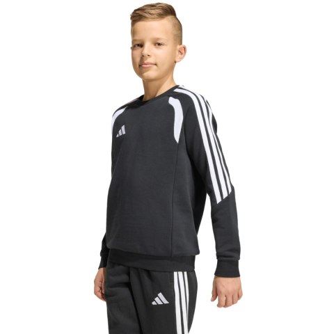 Bluza dla dzieci adidas Tiro 26 League Sweat Crew czarna KF5822