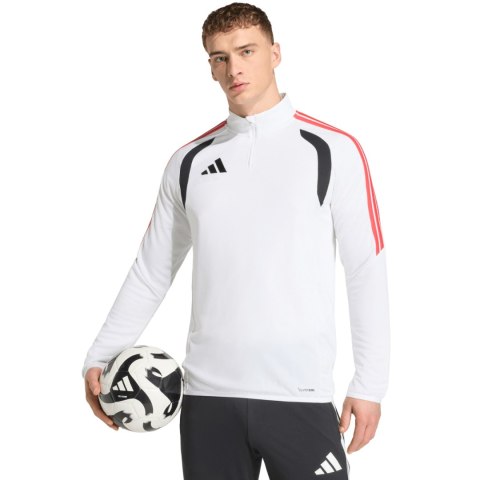 Bluza męska adidas Tiro 26 League Training Top biało-czarno-czerwona KR0371