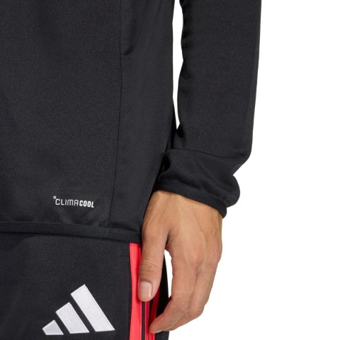 Bluza męska adidas Tiro 26 League Training Top czarno-biało-czerwona JY9697