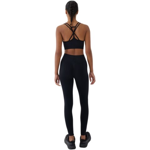 Legginsy damskie 4F FNK F380 głęboka czerń 4FWSS25TFTIF380 20S