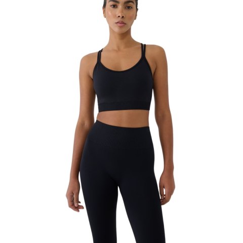 Legginsy damskie 4F FNK F380 głęboka czerń 4FWSS25TFTIF380 20S
