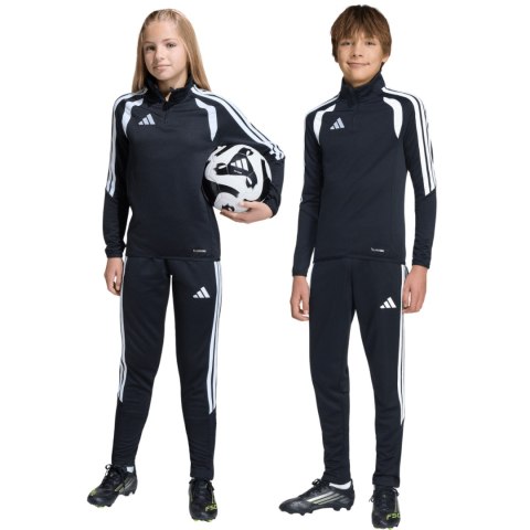 Spodnie dla dzieci adidas Tiro 26 League Training Slim czarno-białe JY7117