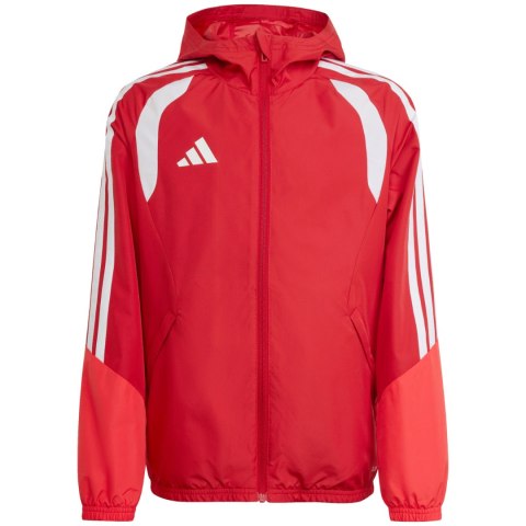 Kurtka dla dzieci adidas Tiro 26 Competition All Weather czerwona KB0155