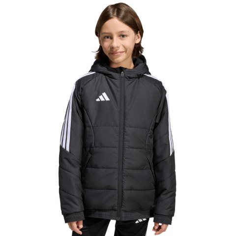 Kurtka dla dzieci adidas Tiro 26 Winter czarna KA5319